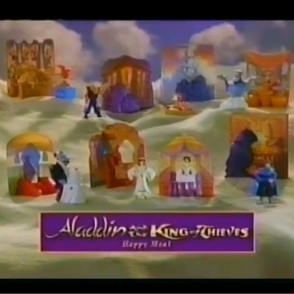 NWT Disneys Aladdin King of Thieves McDonald’s Happy Meal Set of 7